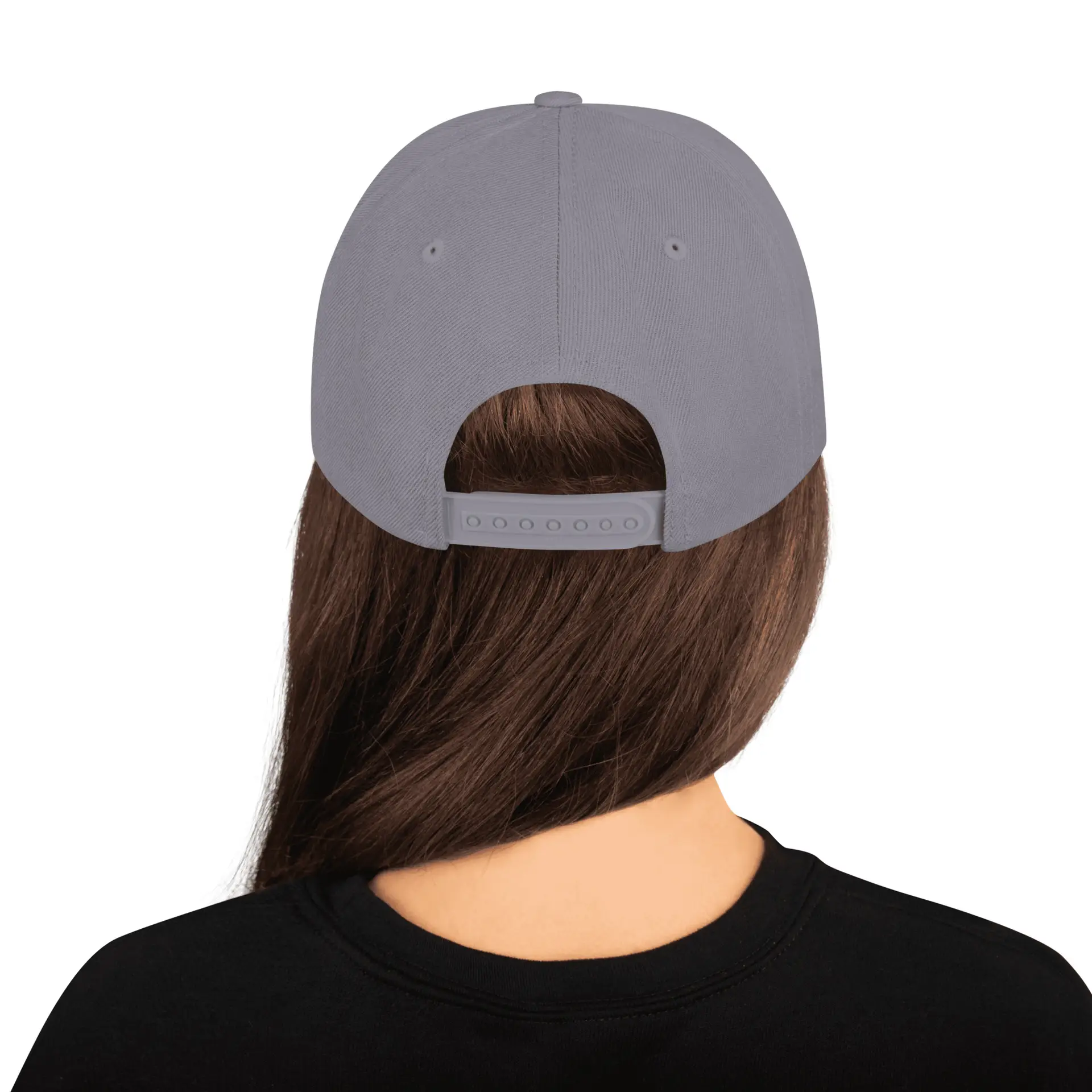 Black Cross Logo Snapback Hat - Heavy Christian Music